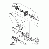 Схема узла: Привод стартера Yamaha YZ250 YZ250