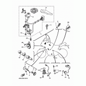 Схема вузла: Електроустаткування 2 Yamaha MT09/ MTN850 MT-09 Tracer