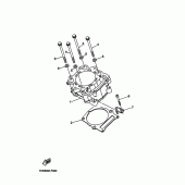 Схема узла: Цилиндр Yamaha XT660 XT660R