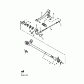 Схема вузла: Вал перемикання Yamaha XJR1300
