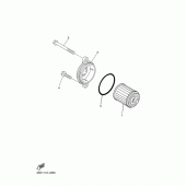 Схема узла: Масляный фильтр Yamaha YZ450F YZ450F