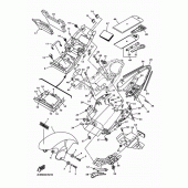 Схема узла: Крыло Yamaha YZF-R6/ YZF600 R6