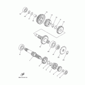 Схема узла: Трансмиссия Yamaha TTR110 TT-R110