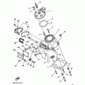 Схема вузла: Головка циліндра Yamaha YZ125