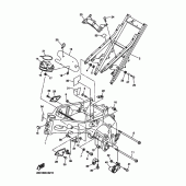 Схема узла: Рама Yamaha FZ1 FZ1 FAZER (Naked, ABS)