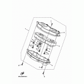 Схема узла: Панель приборов Yamaha YP400