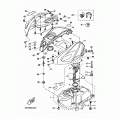 Схема узла: Топливный бак Yamaha MT125 MT-125