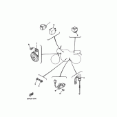 Схема узла: Электрооборудование 2 Yamaha SRX250