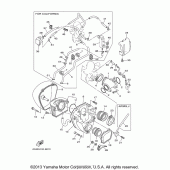 Схема вузла: Впускна система Yamaha XV1600 Road Star