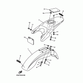Схема вузла: Крило Yamaha TTR225 TT-R225