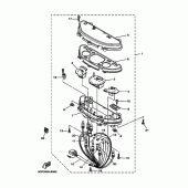 Схема узла: Панель приборов Yamaha YP250 Majesty DX