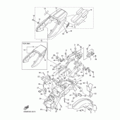 Схема вузла: Крило Yamaha XJR1300
