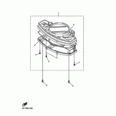 Схема вузла: Панель приладів Yamaha YZF-R1 R1