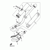 Схема узла: Выхлоп Yamaha YZ450F YZ450F