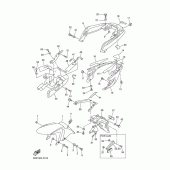Схема вузла: Крило Yamaha FZ6 FZ6-S2 (Naked)