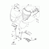 Схема вузла: Фара Yamaha XT660 XT660X