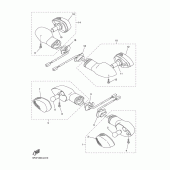 Схема вузла: Поворотники Yamaha YZF-R1 R1