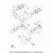 Схема вузла: Поворотники Yamaha XVS650 V-Star Classic