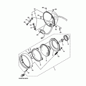 Схема узла: Фара Yamaha XV1700 Road Star S