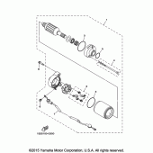 Схема вузла: Електричний стартер Yamaha TTR125 TT-R125