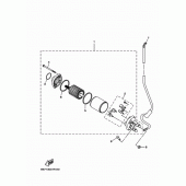 Схема вузла: Електричний стартер Yamaha FZ10/ MTN1000 MT-10 SP