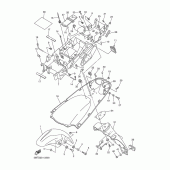 Схема вузла: Крило Yamaha YZF-R6/YZF600 R6