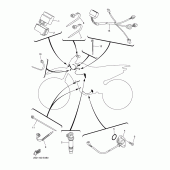 Схема вузла: Електроустаткування 1 Yamaha YZ450F YZ450F