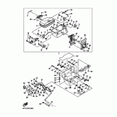 Схема узла: Saddlebag 2 Yamaha XVZ1300 Royal Star Midnight Venture