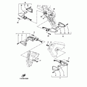Схема вузла: Поворотники Yamaha XT660 XT660Z Tenere
