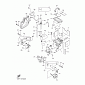 Схема вузла: Бічна кришка Yamaha XVS1300 XVS1300 Custom