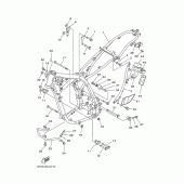 Схема узла: Cadre Yamaha TT250R TT-R