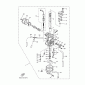 Схема вузла: Карбюратор Yamaha TTR125 TT-R125