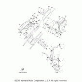 Схема вузла: Бічна кришка Yamaha XTZ1200 Super Tenere ES