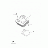 Схема узла: Цилиндр Yamaha XG250 TRICKER