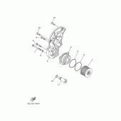 Схема узла: Масляный фильтр Yamaha XVS1100 Drag Star Classic
