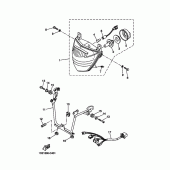 Схема узла: Фара Yamaha XT660 XT660R