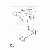 Схема вузла: Сидіння Yamaha FZ6 FZ6 FAZER S2