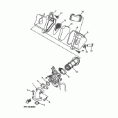 Схема вузла: Впускна система Yamaha TTR50 TT-R50