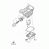 Схема вузла: Фільтр масляний Yamaha XSR700/ MTM690