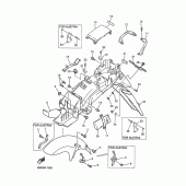 Схема узла: Крыло Yamaha XJ600 Diversion (S-TYPE)