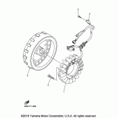 Схема вузла: Генератор Yamaha XVS1300 V-Star Deluxe