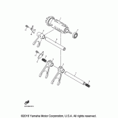 Схема вузла: Вал перемикання Yamaha YZF-R1 R1S Limited Edition