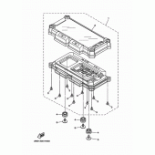 Схема вузла: Панель приладів Yamaha XTZ1200 Super Tenere ES