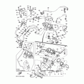 Схема узла: Впускная система Yamaha XV1700 Road Star Warrior