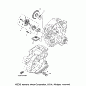 Схема вузла: Масляний насос Yamaha TTR125 TT-R125