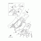 Схема узла: Боковая крышка Yamaha TTR90 TT-R90