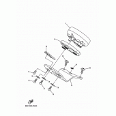 Схема вузла: Панель приладів Yamaha XSR900/MTM850 XSR900