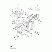 Схема вузла: Рама Yamaha XVS250 Drag Star