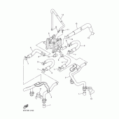 Схема узла: Systeme a induction d''air Yamaha XJR1300