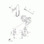 Схема вузла: Масляний насос (MARIN GEAR) Yamaha YZF-R1 R1